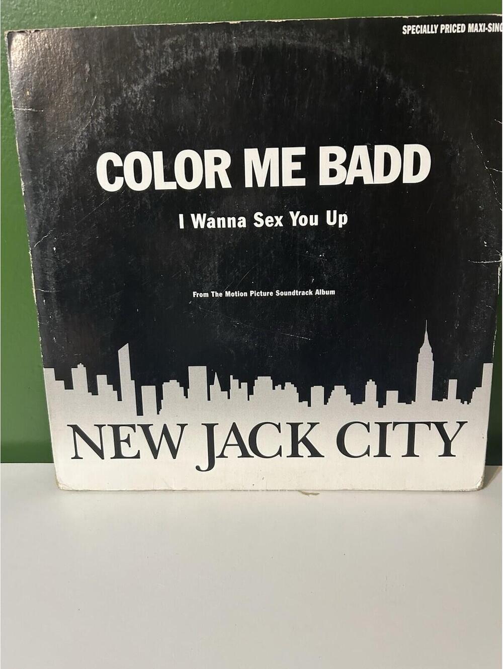 Color Me Badd I Wanna Sex You Up 12" Vinyl Maxi-Single New Jack City 1991